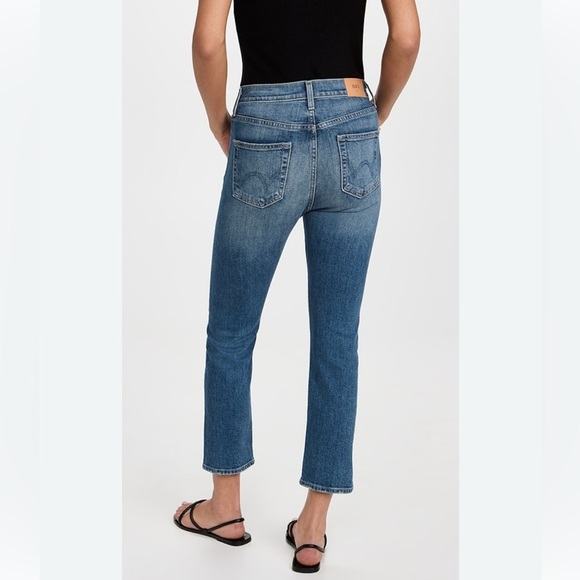 Edwin Elin Crop Straight Blue Jeans Women’s size 25 - Picture 2 of 15